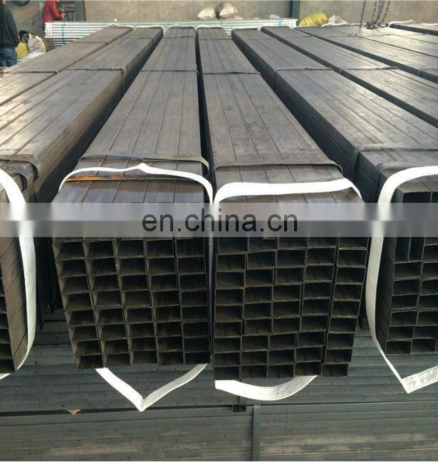 Professional Manufacturer Welded Square ERW Black Steel Pipe
