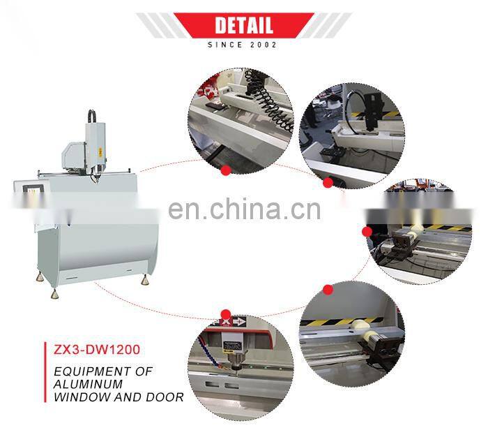 lock hole cnc drilling milling machine aluminum door window machine