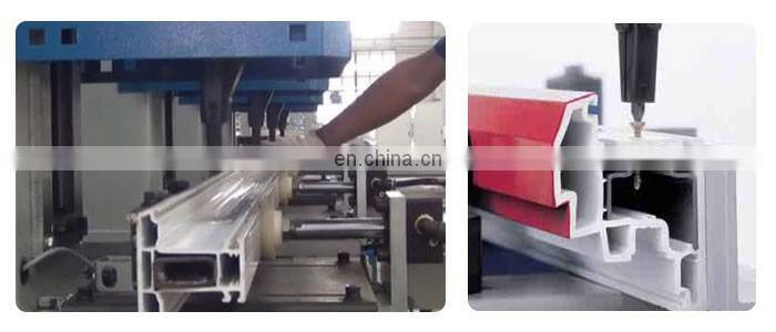 China window machine of pvc doors and windows making machine
