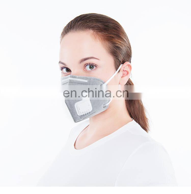 Anti Smog Dust Protective PM2.5 Face Mask with Activated Carbon Filter