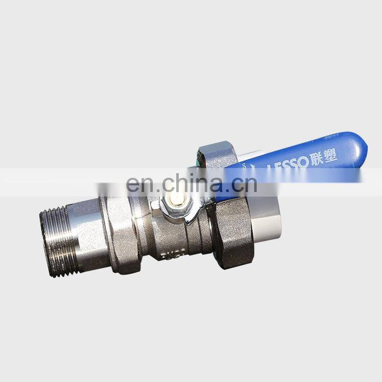 High quality PPR brass angle sleeve valve zinc 1 inch ball valve pvc ball valve manufacturers