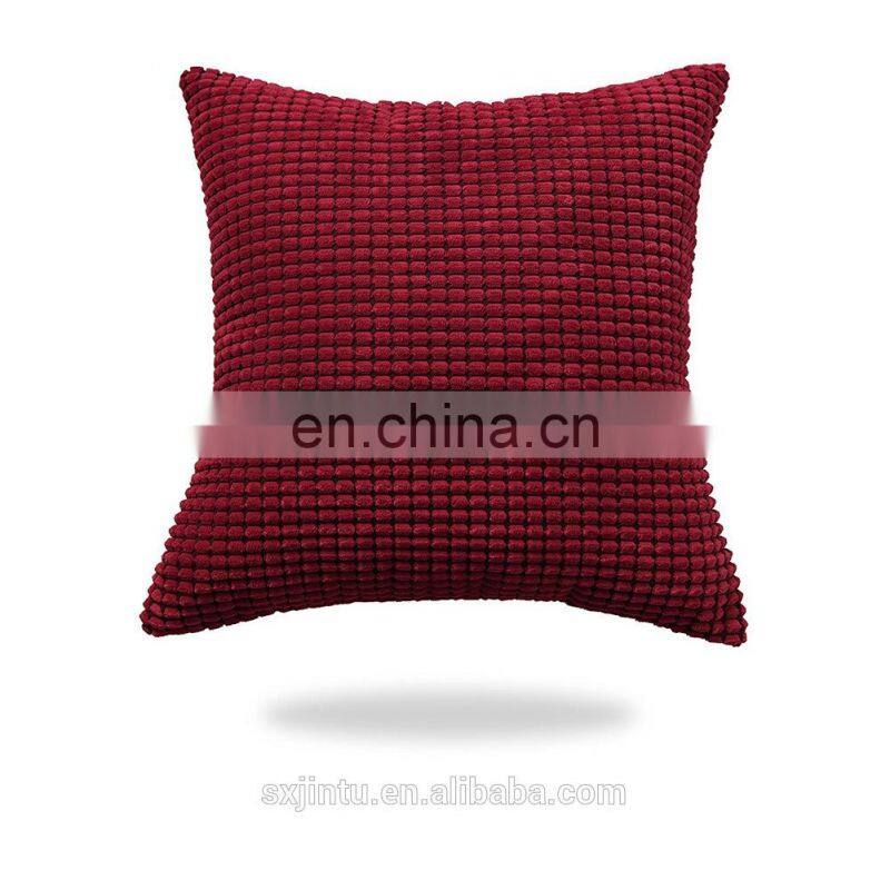 Home decorative cushion cover velvet pillow case cover