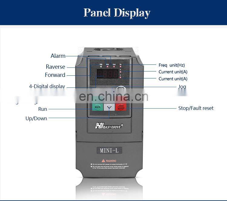 High quality 220v 110v household power supply adjustable frequency ac driver