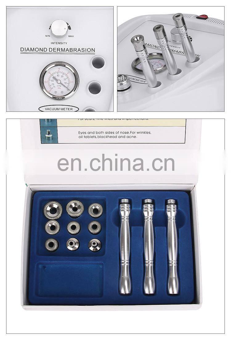 Portable Diamond Microdermabrasion Peel Machine / Vacuum Microdermabrasion Machine