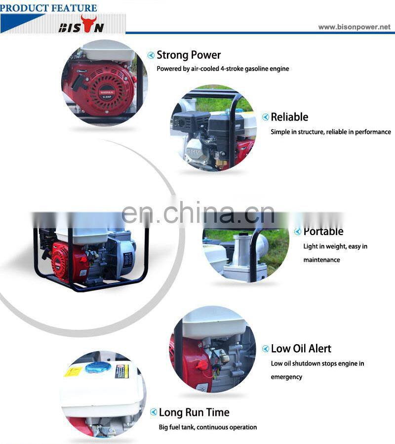 China Water Pump Price 5.5hp 6.5hp Gasoline Engine Water Pump 3 inch