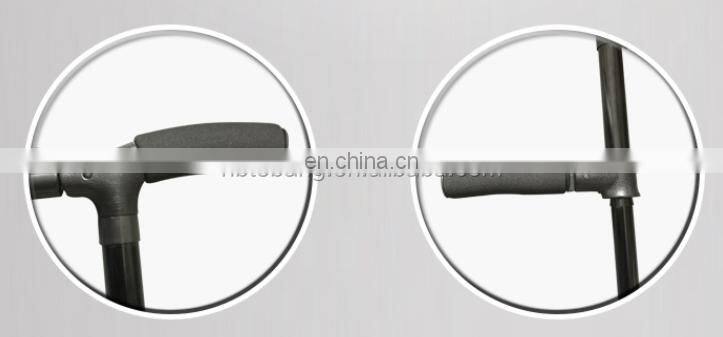Elderly elegant extendable walking stick  with light