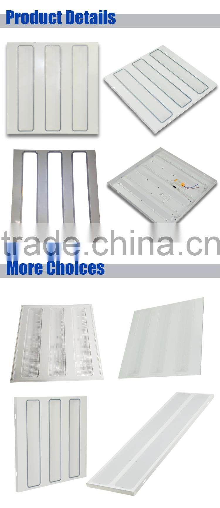 China supplier of 600 600 led grille light panel 36 watts