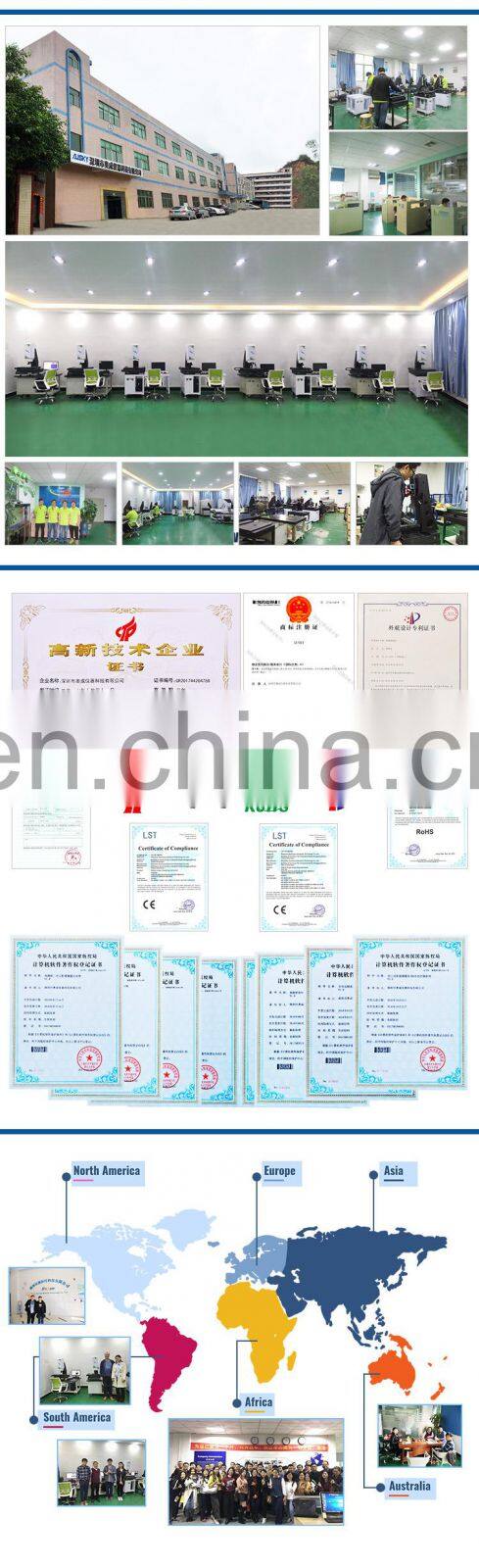 High Precision High Efflciency Video Measuring Machine