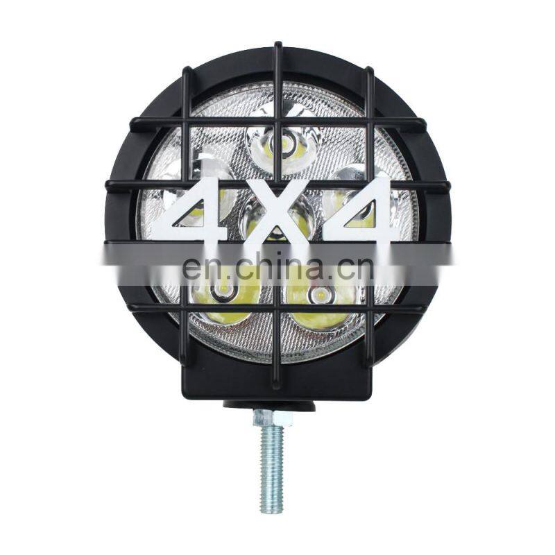 LED6430 Lantsun Led lighting 6.2 inch factory supplies Aluminum Alloy LED work light 10-30V 30W/1PC IP68 led lamp spot