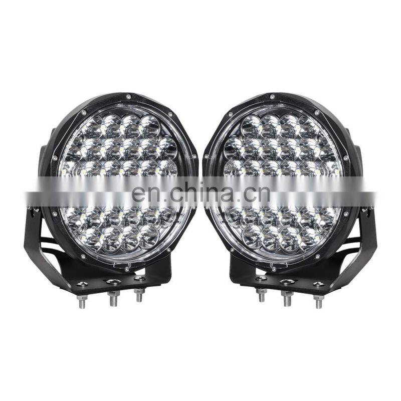 9 inch led fog/driving lights 128w round led work lights combo beam LED6493