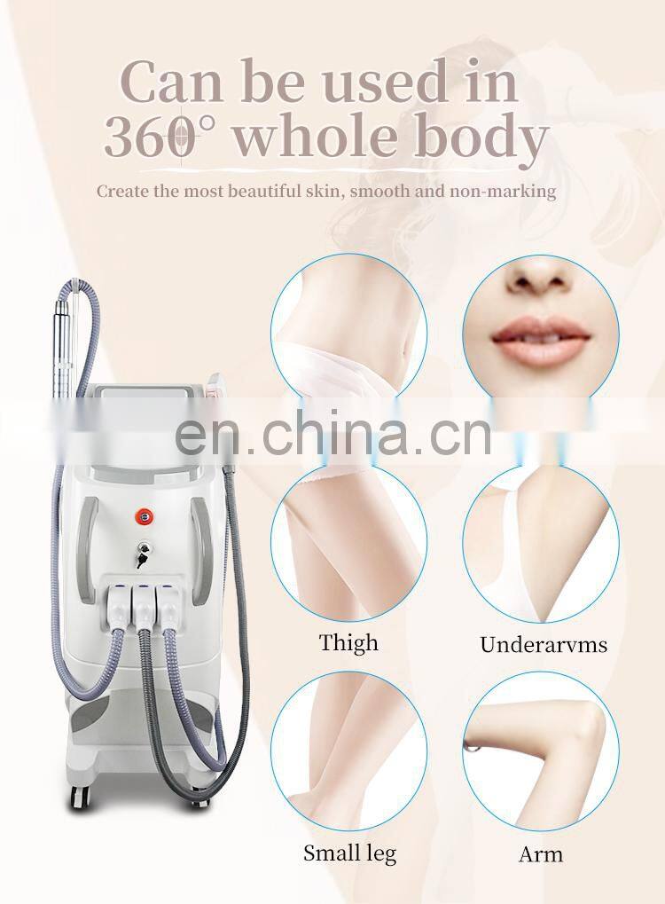 OPT 360 magneto-optical SHR fast hair removal machine Picosecond laser eyebrow washing IPL rejuvenation Beauty equipment