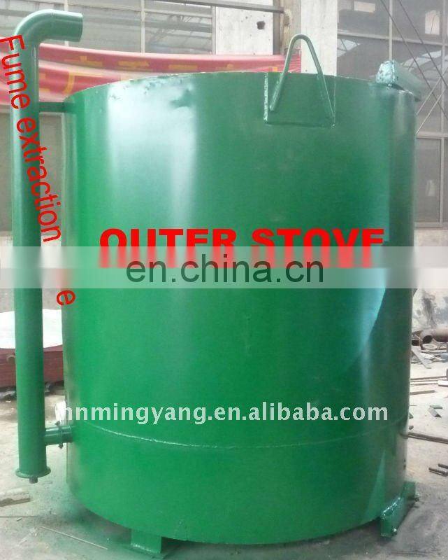 Wood log smokeless charcoal stove price/sawdust carbonization furnace/industrial charcoal making machine