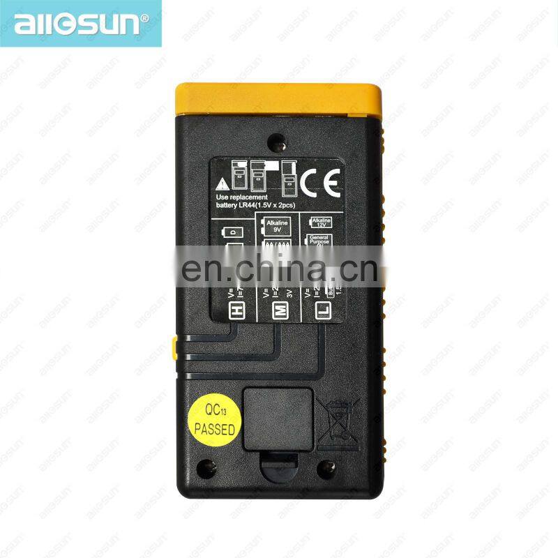 Allsun BT21 9V AAA AA Electronic Device Battery Tester check output voltage With LED Display Batteries Voltage tester