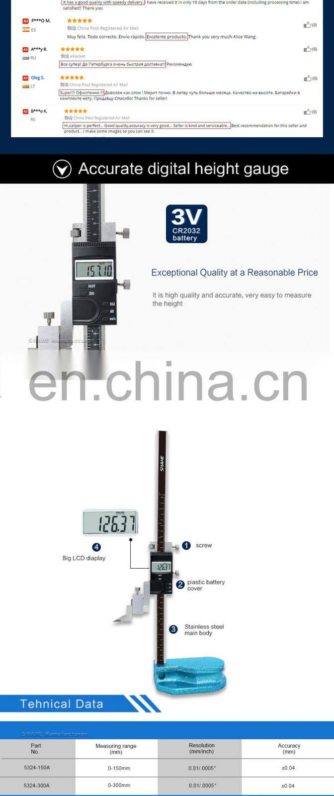 0-300mm/0-12'' high accuracy digital height gauge with single beam electronic height gauge