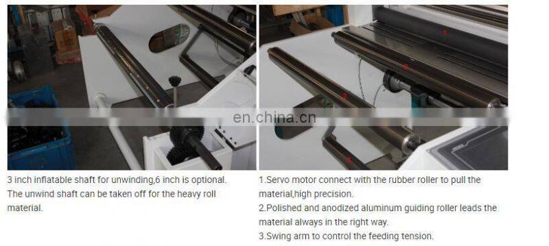 Plastic film cutting machine Automatic Roll Paper Cross Cutting Machine