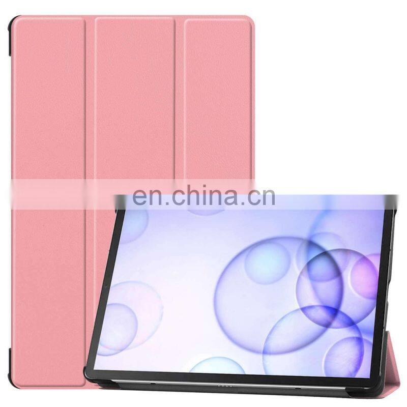 For Tab S6 T860 T865 Leather Case Magnetic Stand Book Smart Cover