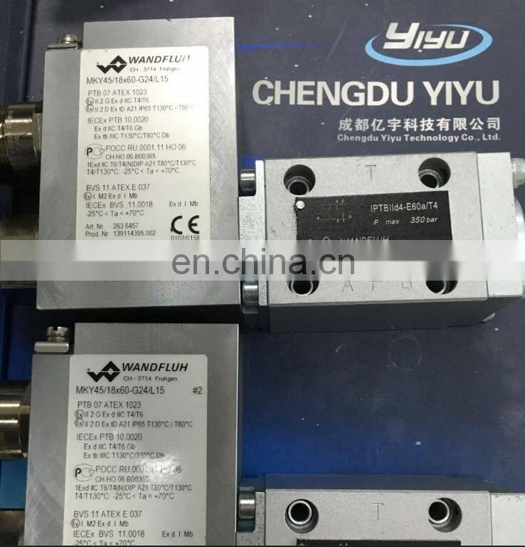 High quality Wandfluh solenoid valve coils MKY45/18x60-G24/L15#2