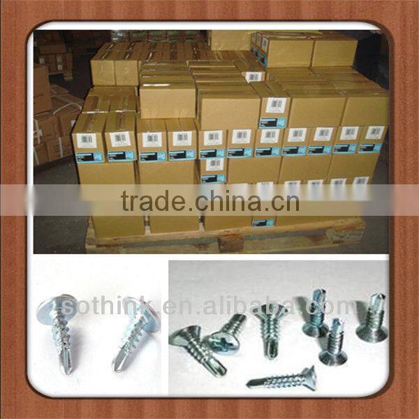 High Quality Low Carbon Stainless Steel Wafer Head Self Drilling Screws