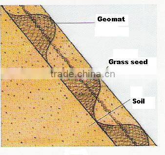 slopes erosion control mattress / geo mat
