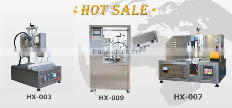 The Plastic Tubes And Plastic-Aluminum Laminated Tubes Filling And Sealing Machine