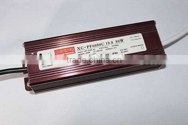 Hot sale ip65 led driver 80w constant current