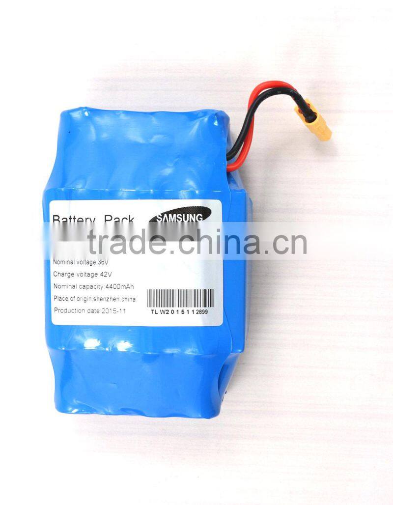 Smart balance wheel samsung battery li-ion rechargeable scooter battery pack