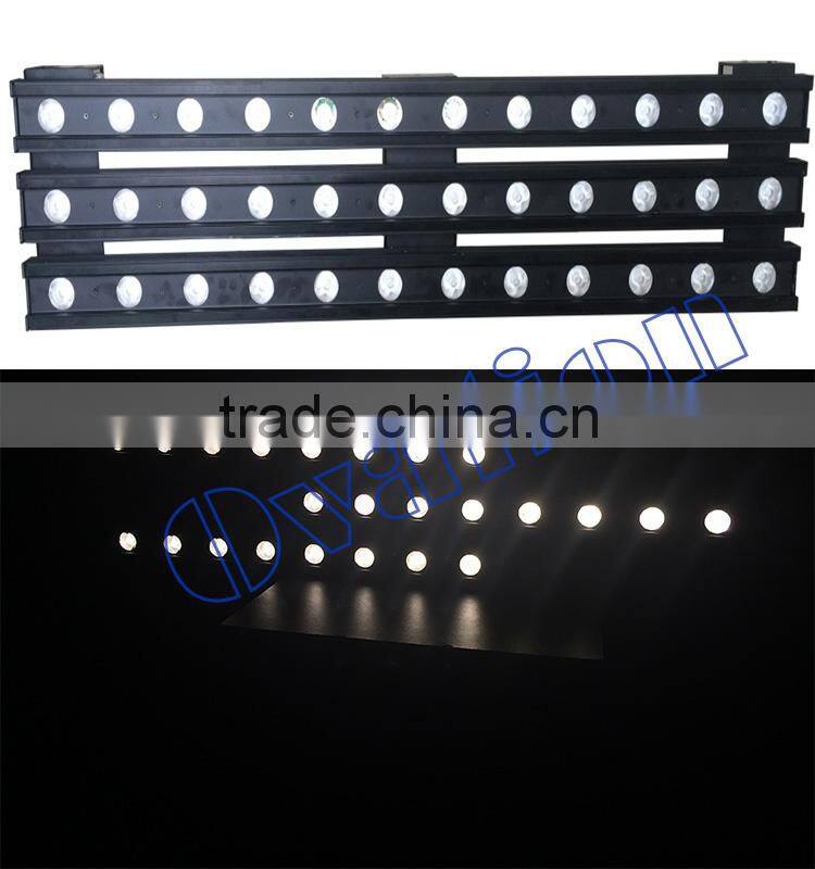 Stage lighting DMX matrix 36*3w led pixel bar light