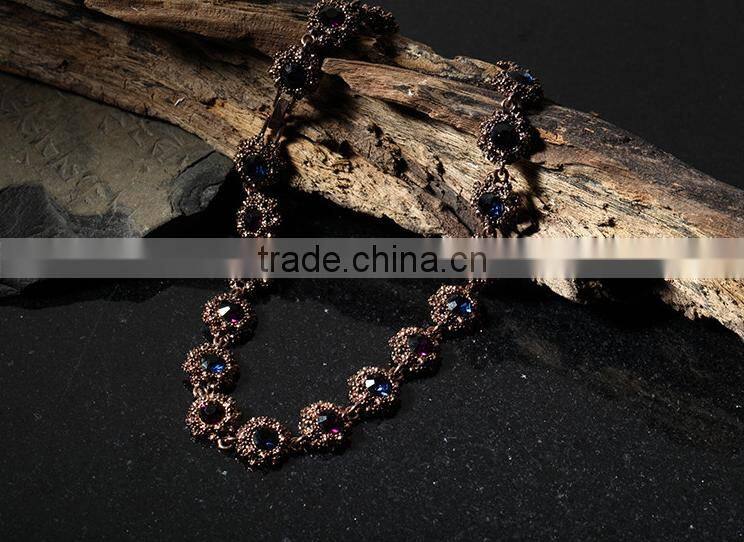 Fashion Jewelry Necklace For Lady Gemstone Luxury Necklace Short Jewelry