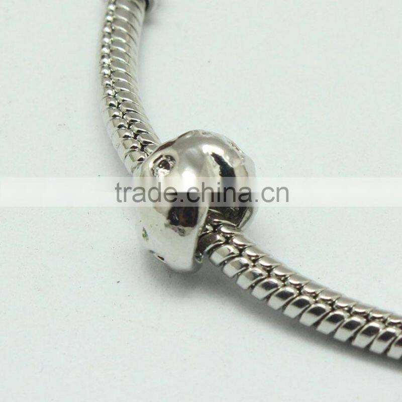 Wholesale 2015 New Style DIY Anti-silver Easy Matching Bracelets Metal Beads