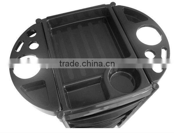 Wood beauty salon hairdressing trolley cart