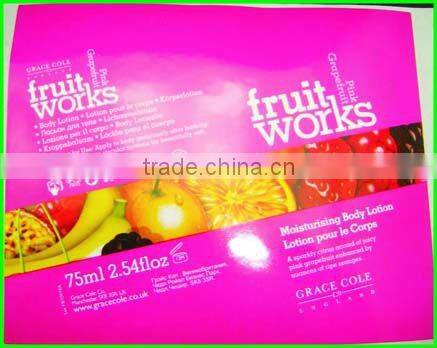 glossy paper cd label with adhesive sticker