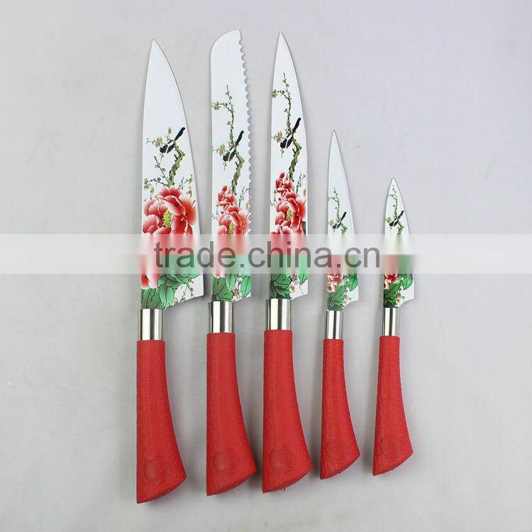 New style printing stainless steel knife