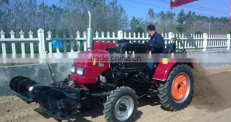 Tractor PTO trencher