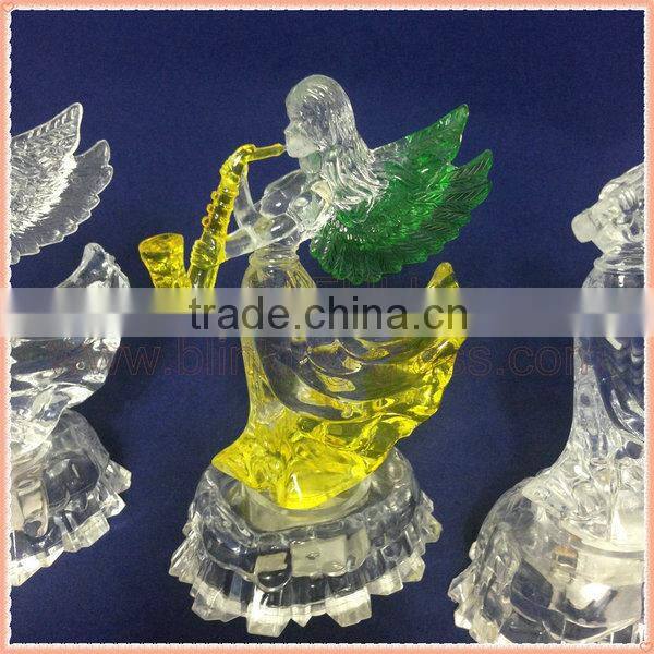 2015 Wholesale Various ps Led decoration crystal angel light