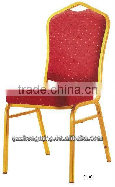 Modern Fabric Stacking Banquet Hotel Chair Hotel Chairs Furniture/Steel Frame Cheap Banquet Chair D-001