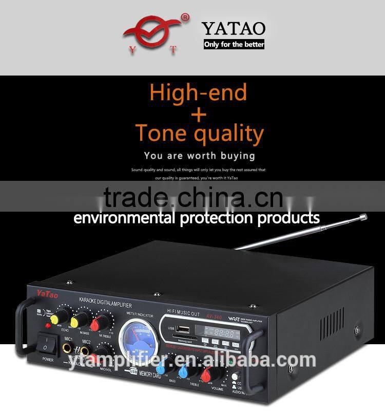 Sound amplifier manufacturer supply AV-340 car mp3 player