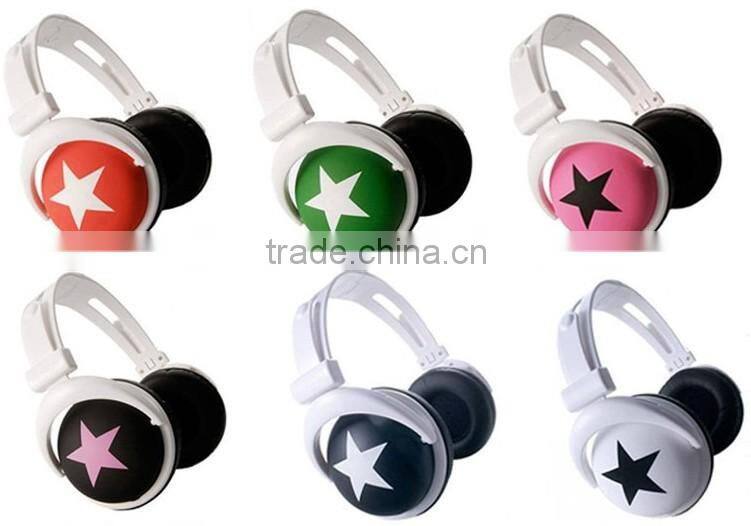 headphones custom logo for promotion