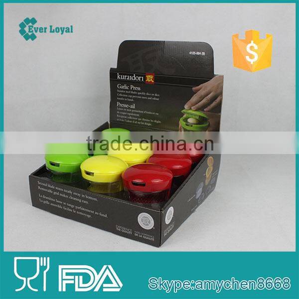 Easy to clean and she can even use it to store the chopped garlic