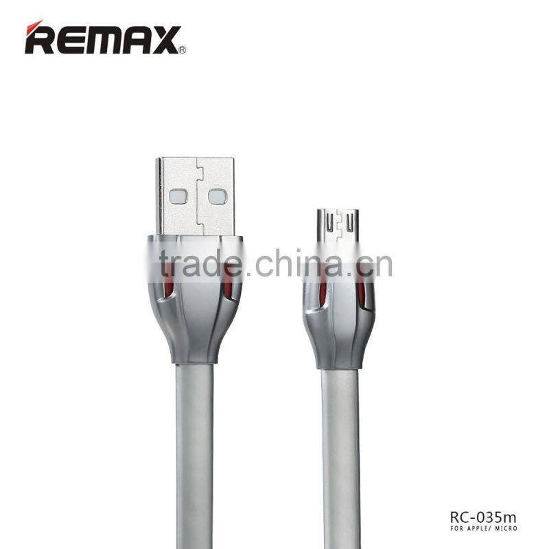 Remax 100cm Micro USB Data Cable For Android Laser Series 2.1A Charging Micro USB Cable For Samsung S5 S6TB-0386