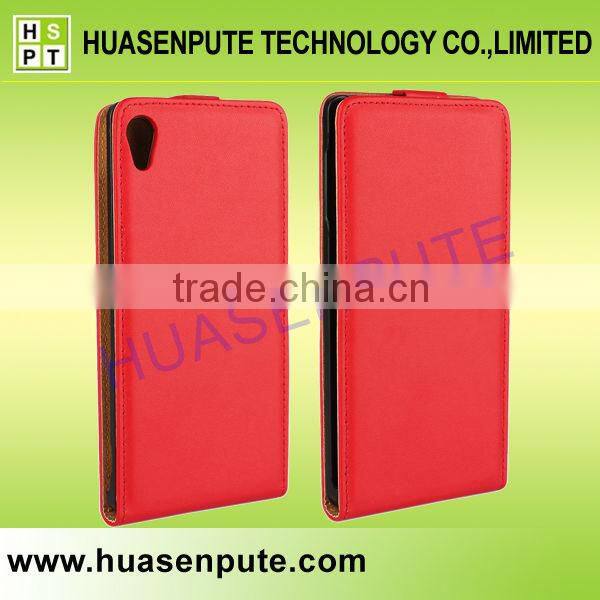 Vertical Flip Leather Case for Sony Xperia Z4, Business Style Leather Case for Sony Xperia Z4