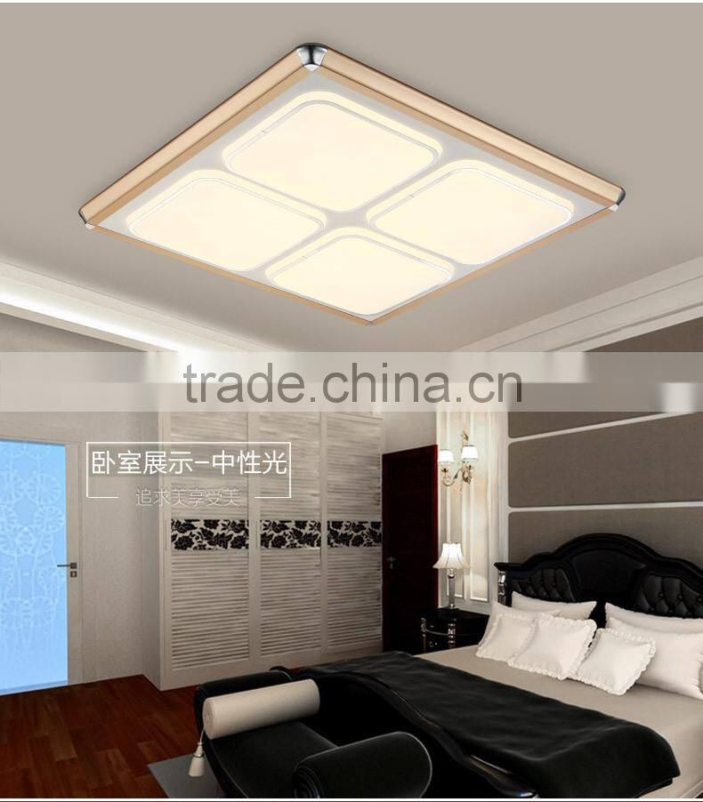 Rectangle simiple ceiling lamp hanging lighting UL CE certified led ceiling lamp