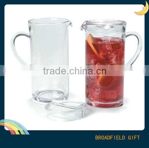 2014 Food Grade clear Alkaline Water Pitcher Filter for Hotel, Bar and Household