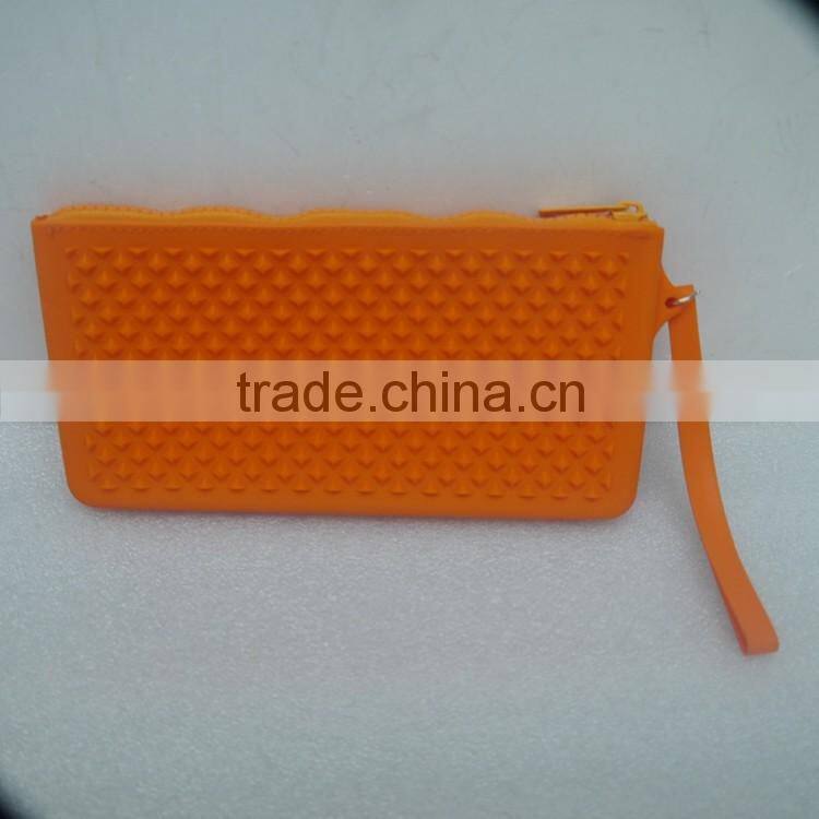 wholesale custom size transparent clear plastic PVC pencil zipper case