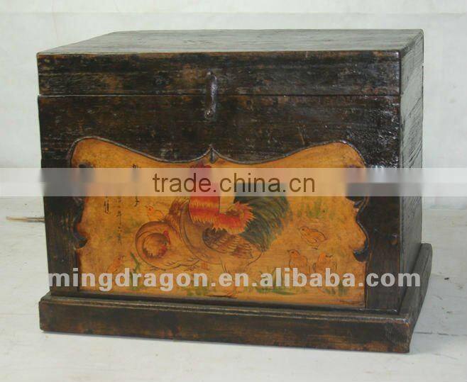 Chinese antique furniture pine wood Shanxi chest
