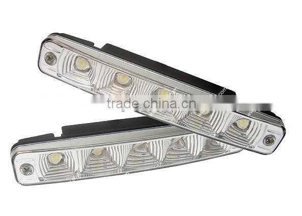 LED Super White Car Driving Lamp Fog 12v Universal 2X Drl Daytime Running Light