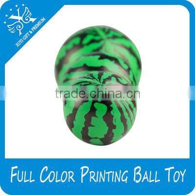 watermelon ball pu stress ball color full printing
