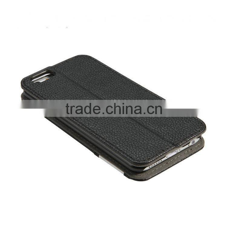 Charming color matching design PU leather mobile case for smart phone wholesale