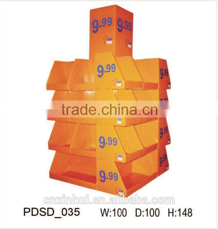 cardboard pallet display display shelf