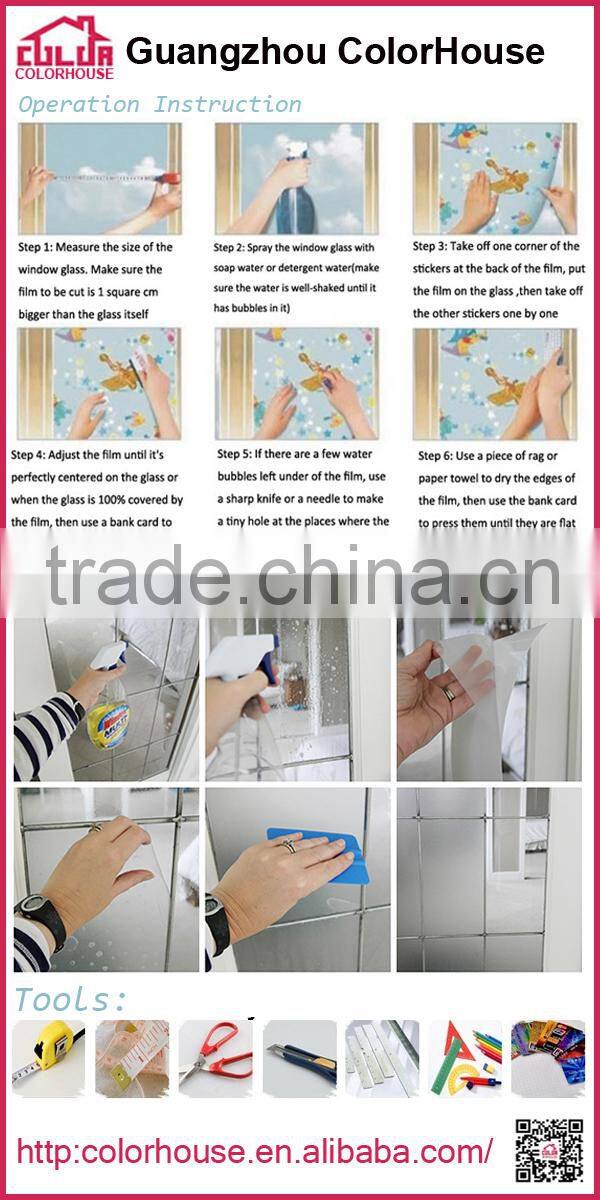 Home printing furniture pvc decorated film