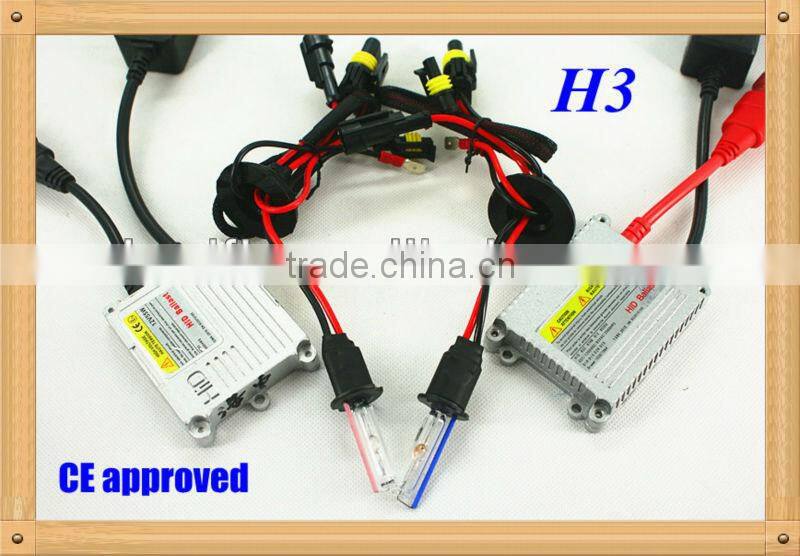 2013 Hottest Sale! Defeilang Real Factory HID xenon converse kit H3 super slim ballast high quality AC/DC 12V 24V 35W 55W
